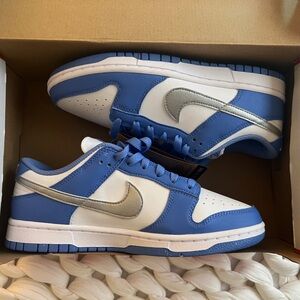Women’s Nike Dunk Low Next Nature - Royal Pulse/Metallic Silver